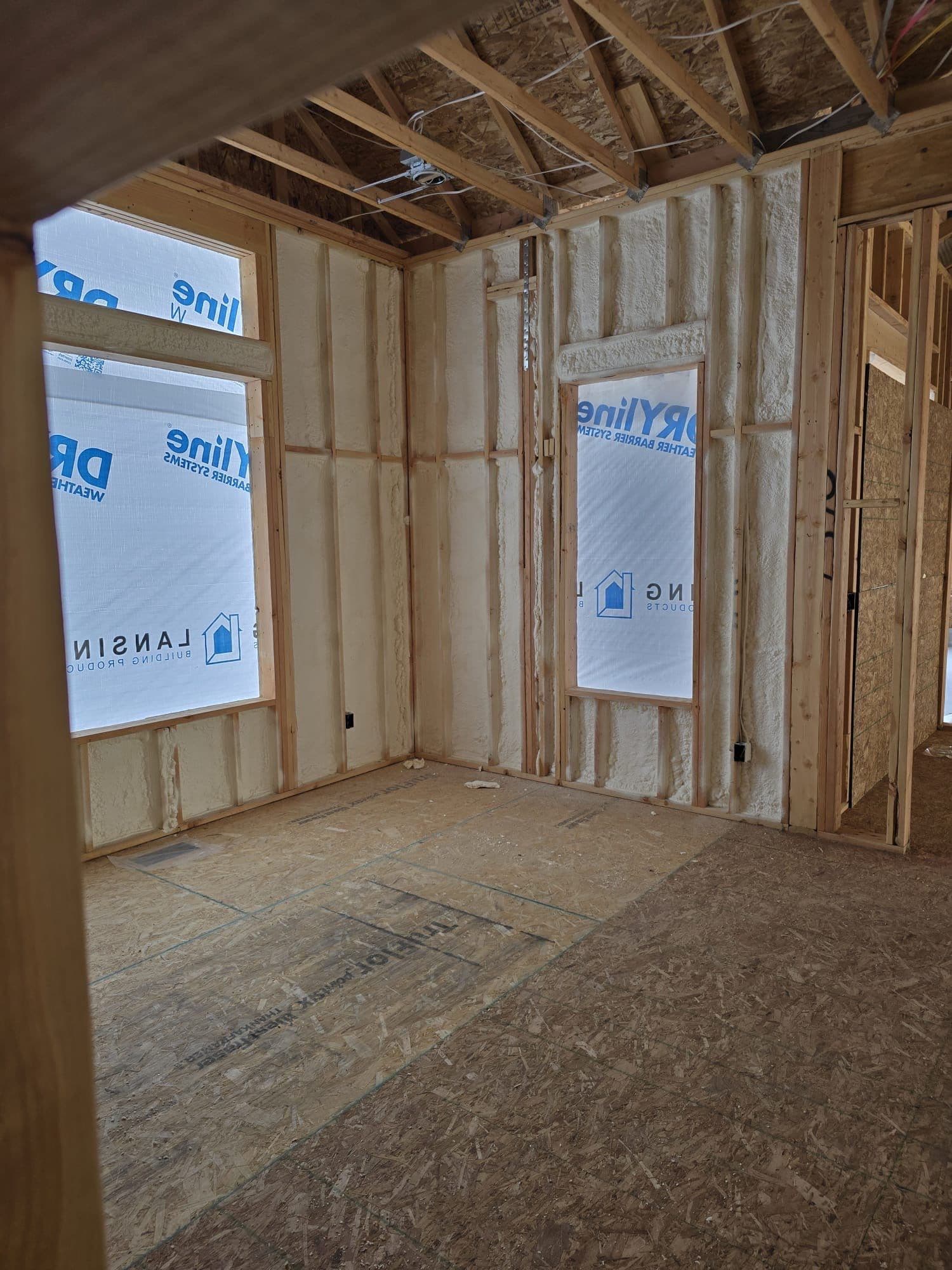 Insulation Upgrade with Spray Foam Technology