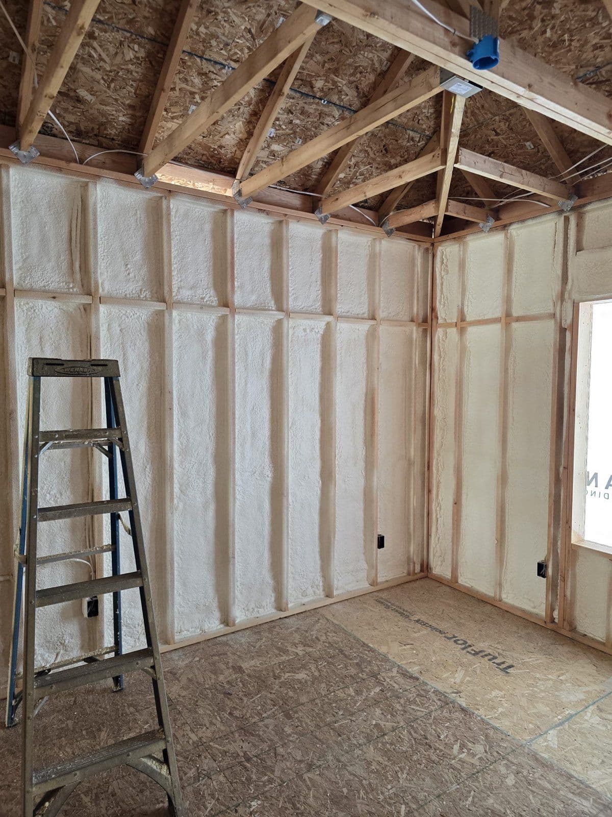 Insulation Upgrade with Spray Foam Technology